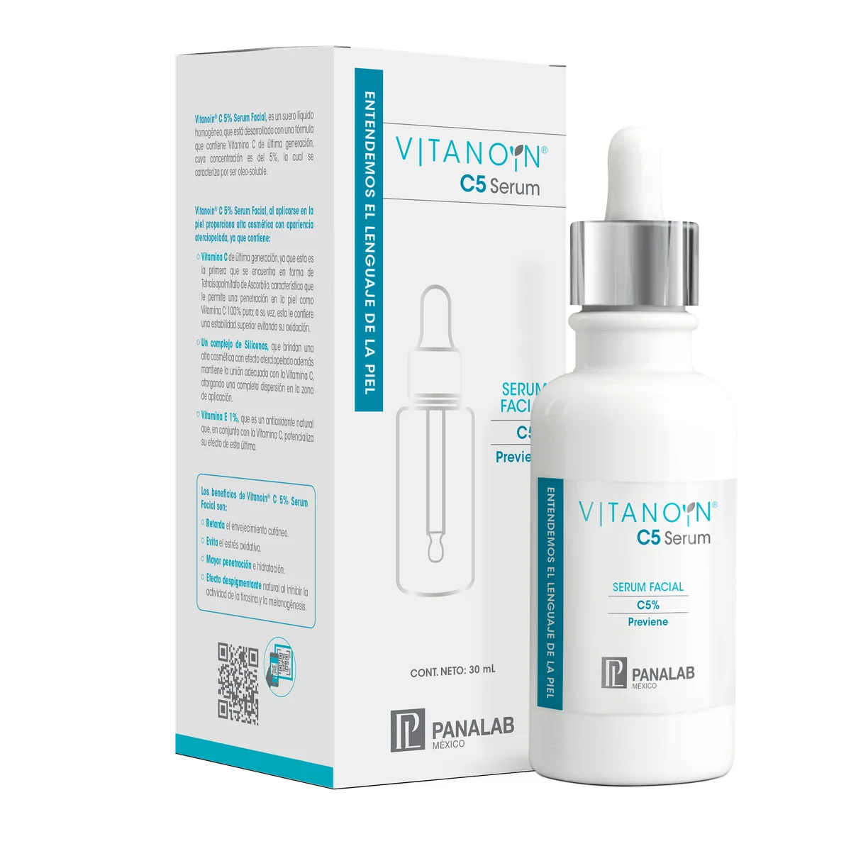 Vitanoin C5 Serum, antioxidante para primeras arrugas